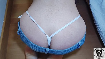 PERFECT JEANS FETISH SCENE ASSJOB BUTTCRACK BG FUCKING MOVIE
