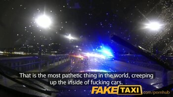 Samantha Bentley's Goth Groupie Goes Wild in FakeTaxi Frenzy