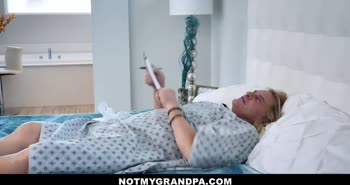 Evan Stone and Busty Nurse Gabriela Lopez Fulfill Patient's Secret Fantasy