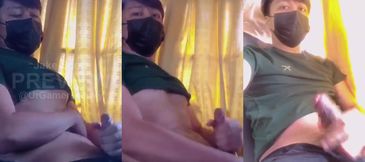 Filipino Twink Jerks Off On Public Bus Ride Gushing Load