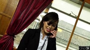 Office Honey Tiffany Doll Demands Explicit Anal&#x1F44C; Service: Only3x Pleasure