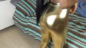 Golden Girdle Goddess Worship, Golden Slip Slumber Party Surrender!