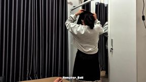 Stepsister Who Was Shocked to Hold My Big Cock