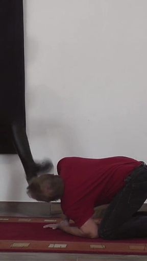 Natasa Slap and Kick the Slave's Face!