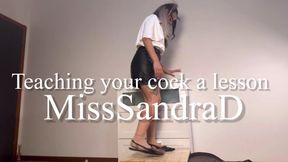 Teaching your cock a lesson