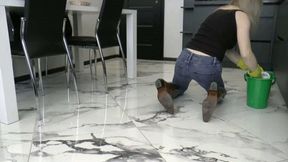 You mop the floor and fart a lot MP4 HD 720p