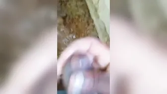 Bear Solo Handjob and Big Cock Masturbation