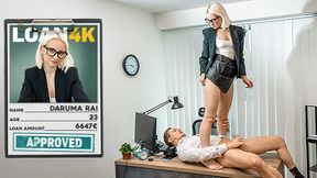 Stanley Johnson dominates Daruma Rai's tight ass in doggy-style 69 with a skirt on top