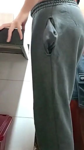 Emotional moment from &quot;Maid is caught in the bathroom.&quot;