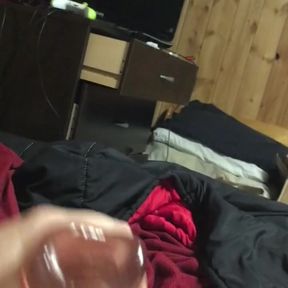 Morning Jerk toy gets me to second orgasm