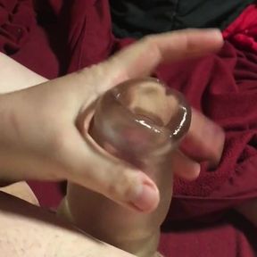 Morning Jerk toy gets me to second orgasm