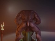 Scalie Reptile (Corbac) Gets Milked by Big Dick Rhino (Gay Sex) | Wild Life Furry
