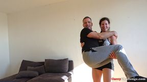 Katerina & Pavla – Strong Girls Lift & Carry FUN + Surprise Cameraman Lift! (FULLHD resolution)