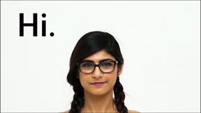 Endearing Mia Khalifa's big tits smut