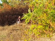 PUBLIC PISSING on Jogging Trail