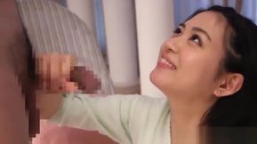 Amateur Asian teen 18+ Erina Nagasawa sucks hard cock