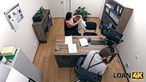 Skilful Office Massage Leads to Wet European Sex