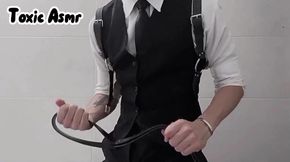 Stepbrother's secret solo session turns into rough daddy dick domination revelation