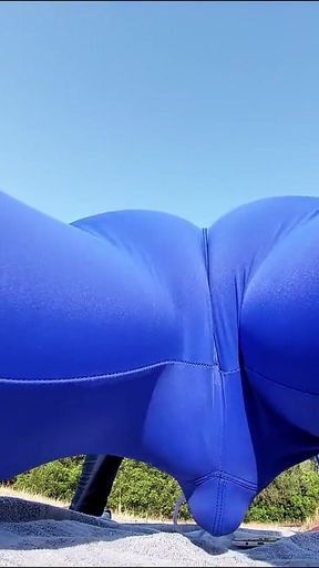 I Cum Without Taking off My Spandex After Getting Horny Working Out in Leggings