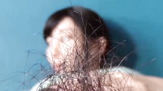 UNBELIEVABLE! Nicole Titzes Pussy Hair Inferno  Watch Her Get Dirty in 4K