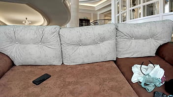 Asian stepsister sucks dildo and shows off her naked body