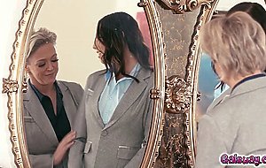 Dee Williams eating Aidra Fox hot pussy making her moan in delight