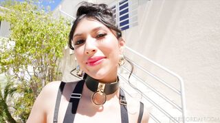 Jules Jordan - Penelope Woods Gets Spit Roasted And Split Open In Her Very First DP