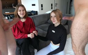My Deepest Throat Is Overflowing with Cum and Saliva! Young Polly Young Gags From a Hard Blowjob!