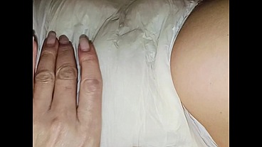 XL Diaper wetting