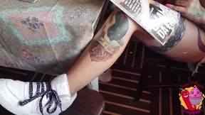 Italian MILF surprises hubby with anal in public