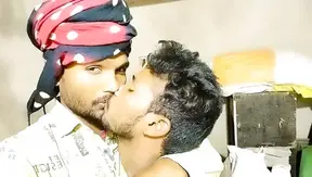 Slowly, Passionately, He Kissing Beautiful Brother In Captivating Gay Hindi Video