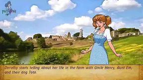 Anna Dorothys Fiery Encounter – A Steamy Lesbian Fantasy Unfolds