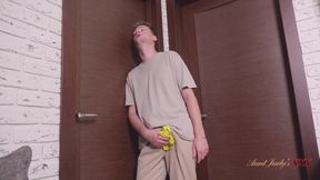 AuntJudysXXX - Horny Mature MILF Stepmom Diana Gets Caught Masturbating by Her Stepson