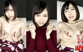 Sensitive Small Breasts Twitching Nipple Masturbation - Nanoka Yuho