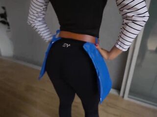 ANDROID eighteen from DBZ likes getting screwed and swallowing CUM! POV