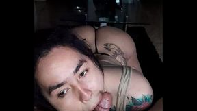 SE ESCAPO DEL TRABAJO A DARME VERGA Y LECHE