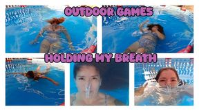UNDER WATER - BREATH HOLDING - BREATH PLAY