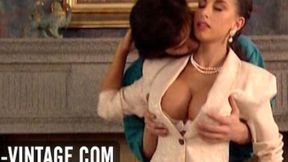 ”Vintage assfucking with Sarah Young in stockings”