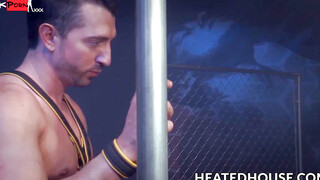 JohnnyV Sucks Off Older Man - Fence Jumping Blowjob