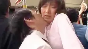 Japanese Fashion Model's Public Climax – Caught On Bus Camera