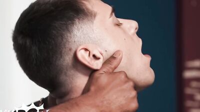 TWINKPOP - Joey Mills Sits On Shadow's Face As He Does Some Stretches And Sucks His Dick In A Hot 69