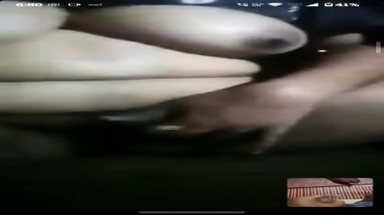 Indian girl in video call showing her pussy and big boobs