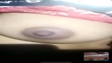 Indian girl in video call showing her pussy and big boobs