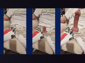 Look at how BIG this guy's COCK gets...