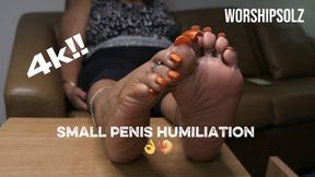 Aunty Sunny Small Penis Humiliation “Not Even the Size Of My Big Toenails Length”