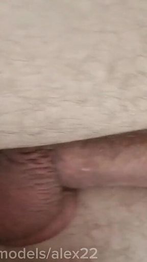 Hard Fucking of a Sissy Femboy with a Huge Cock Until He Squirts Thick Hot Cum with Ropes