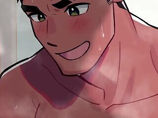 Rizi and Hideki - Swimmer Kivo Num 52 - Yaoi Cartoon