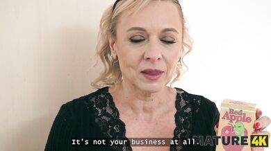 MATURE4K. Wild fuck first, cleaning later or never