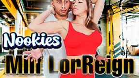 Yoga-Pants MILF LorReign Takes Neighbor's Big Dick