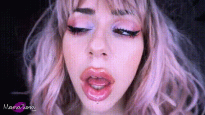 MommyDomme Spit Lip and Mouth Fetish